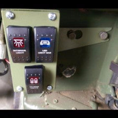 24V Toggle Switches for Military HUMVEE