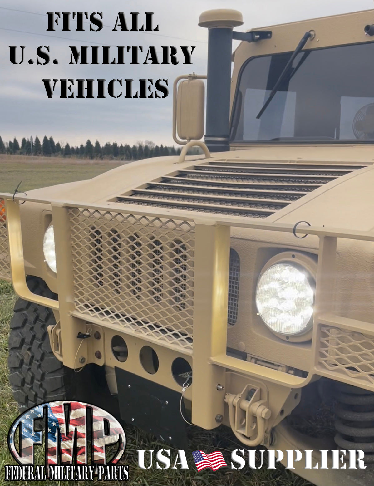 Militär strålkastare universal för hjulförsedda fordon 24 volts LED-kontakt och spela strålkastare Humvee Head Lights