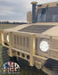 Militärische Scheinwerfer Universal für Radfahrzeuge 24 Volt LED-Stecker und Spielscheinwerfer Humvee Kopfbeleuchtung