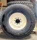 Humvee Mounted Spare Tire (1 TIRE) - 70% Tread - Goodyear and BFG radial 37" M998 HMMWV no