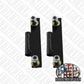 Set of 2 or 4 Door Hangers Mounting Hinge Half Door Hanger for Humvee M998 M1025/M1038/HMMWV/H1/HUMMER