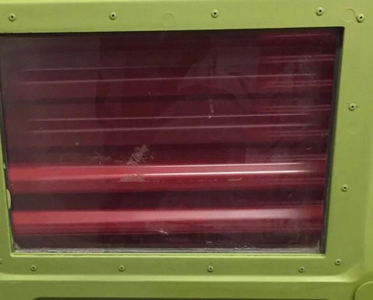 4清晰的Humvee 3/8“子弹抗性聚碳酸酯替代窗口 -  M998 HMMWV