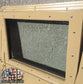 2 Clear 5/8" pc M998 Humvee X-Door Replacement Window Hmmwv