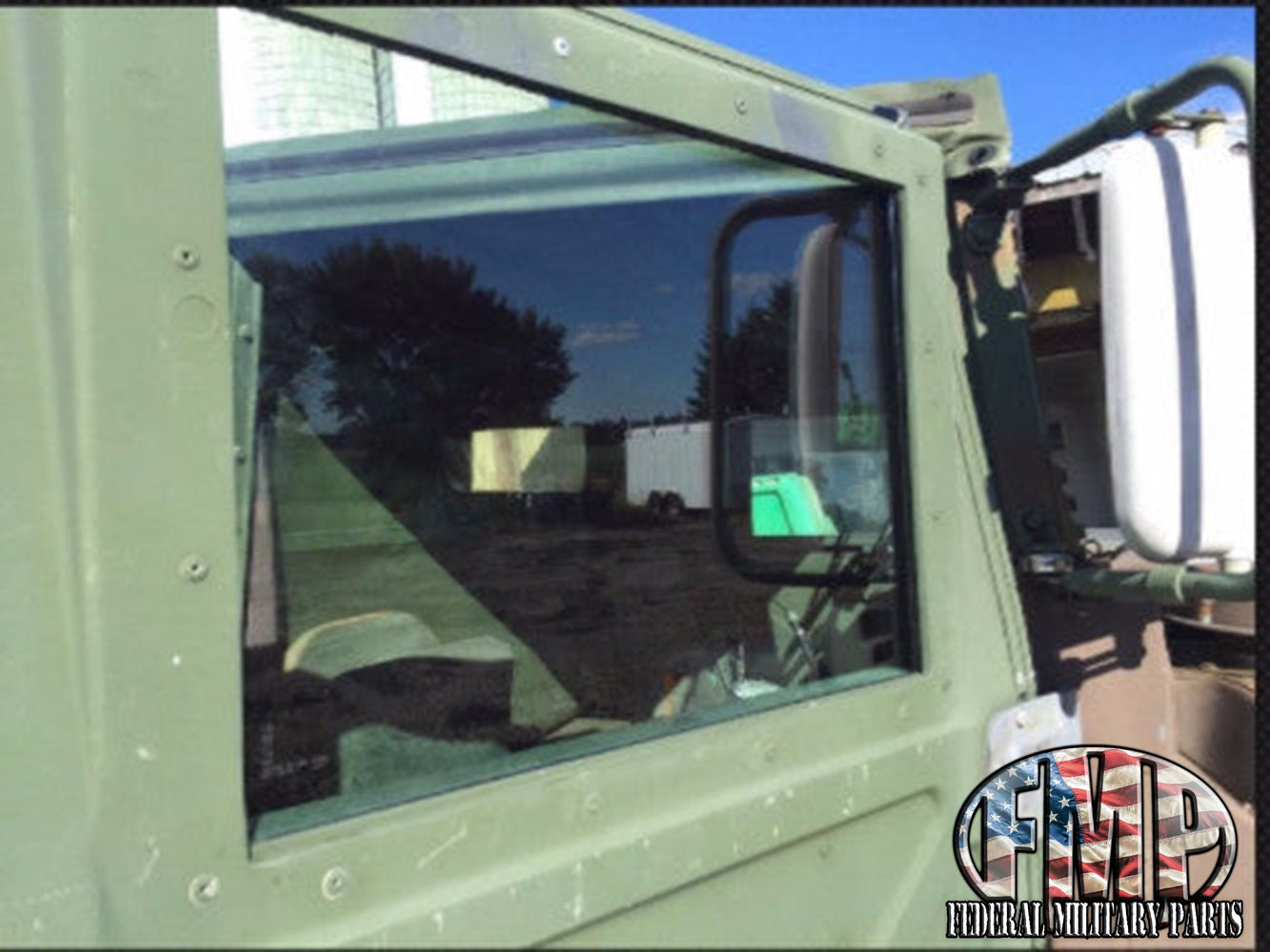 4 Clear M998 Pc 5/8" Replacement Window fits Military Humvee M998 Hmmwv
