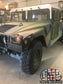 4-Man Tactical Hard Top Roof - 3 Piece Kit- for Military HUMVEE 1/4” Thick