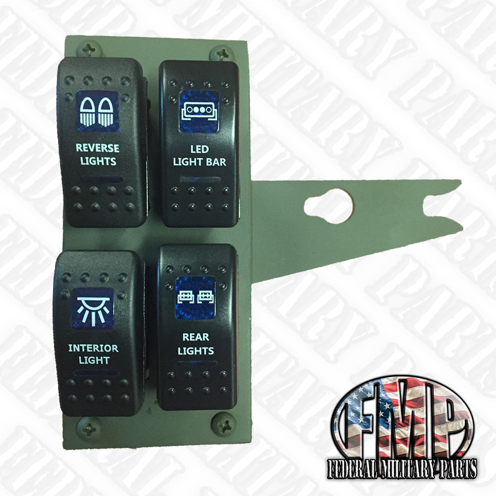 Humvee control panel – Federal Military Parts (763) 310-9340