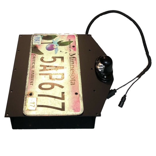 Airlift Bumper Plug and Play License Plate Beslag Ingen borrning för att installera