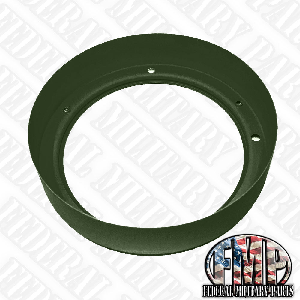 New OEM Headlight Bezel Rings for Military Humvee Black, Tan or Green for LED head lights or Incandescent. Jeep M925 M935 Deuce 5-Ton