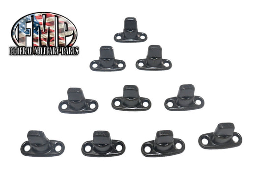 Pack of 10 - Black Marine Canvas Twist Connector