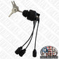 UNIVERSAL Military Keyed Ignition Starter Switch - PLUG AND PLAY