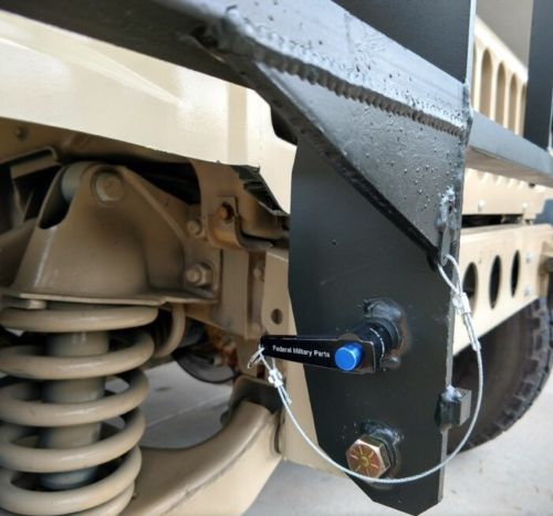 Hmmwv Humvee Brush Guard Pin - 5/8" Diameter Including Lanyard Cable - (Single or Pairs)