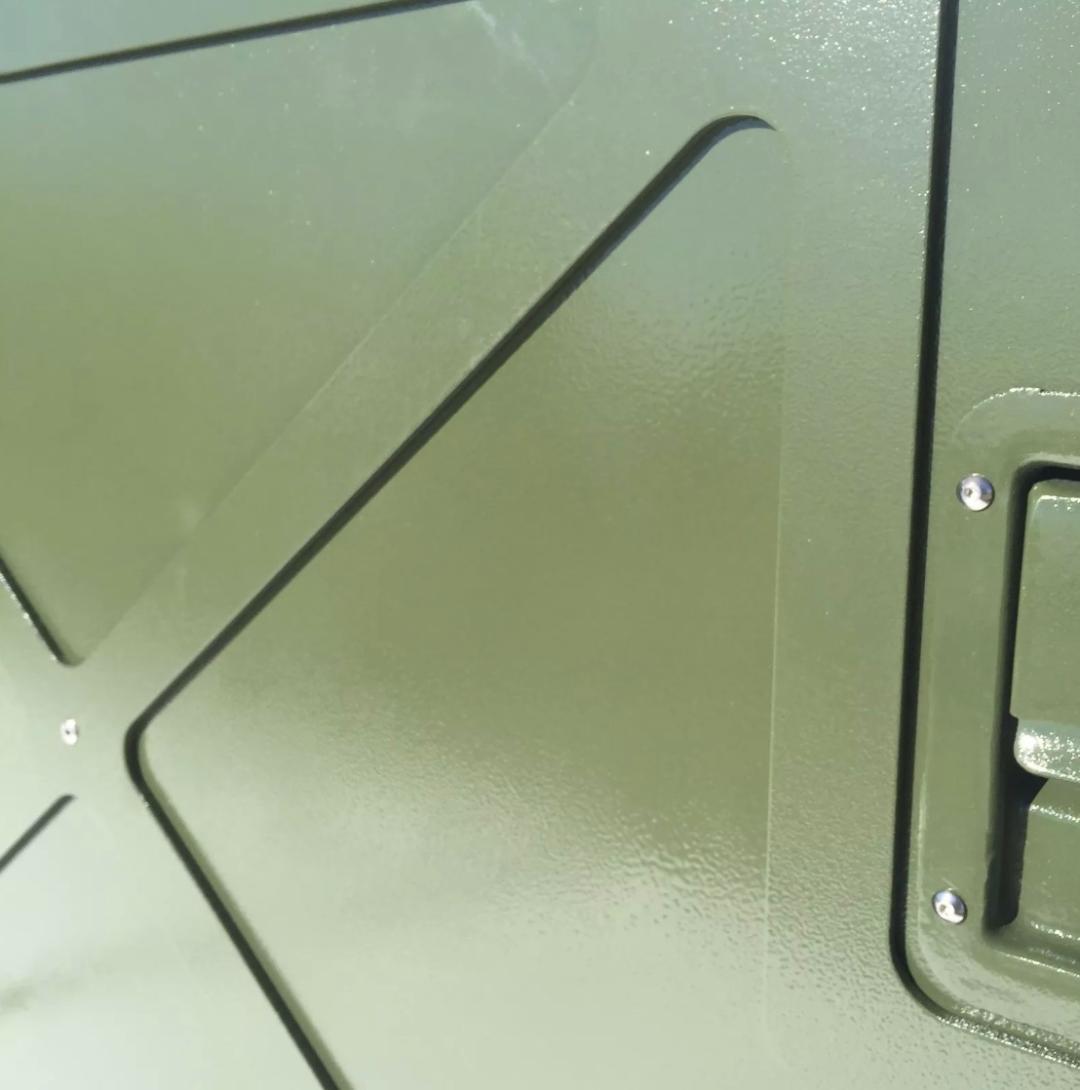 Door Skins - Pair - Supplemental Armor Skin - Black, Tan or Green - Door Handles Not Included fits Humvee Hard Doors