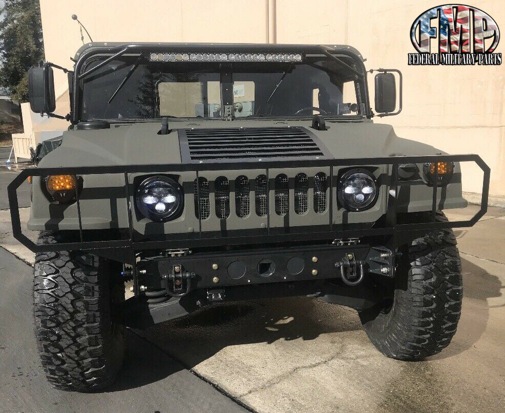 Front Bumper compatible with Military Humvee M998 HMMWV M1025 M1038
