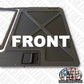 4 PIECE (TWO FRONT AND TWO REAR) X-DOOR OVERLAY X-PATTERN FOR MILITARY HUMVEE X-DOORS
