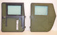 Hard "X" Military Doors for Humvee, Pair of Front or Rear - Black, Tan, or Green Hard Doors