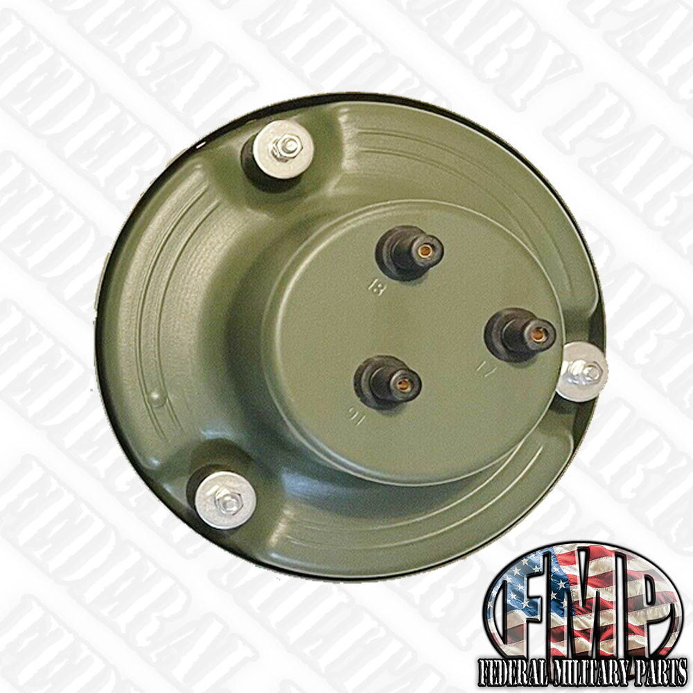 Headlight Bucket Includes Bezel GREEN for all Military Wheeled Vehicles including Humvee