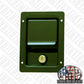 Door Handle Latch Exterior Single Locking - Humvee- Color Choice - 1, 2 or 4