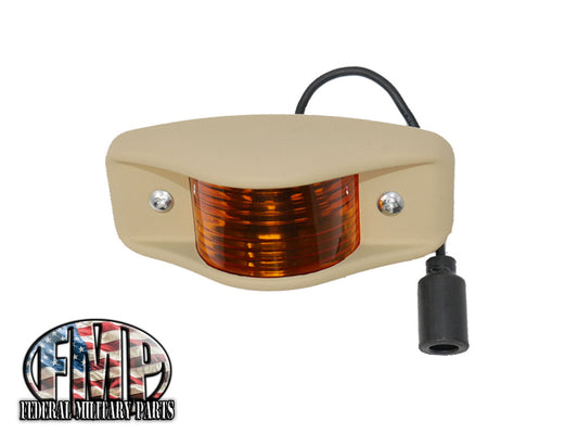 SIDE MARKER CLEARANCE LIGHT AMBER LENS TAN BODY LED