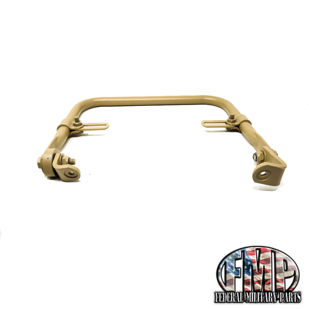 Tan Mounting Bracket for Mirror on Military Humvee - Choice of Left or Right