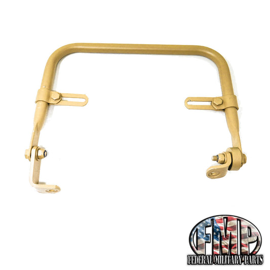 Tan Mounting Bracket for OEM Mirror on Military Humvee - Choice of Left or Right