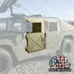 Premium Humvee X-Dörr Armor för din militär Humvee M998 hmmwv H1