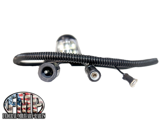 Förlängd längd 40" Plugg och Spela endast förkopplad SM-registreringsskyltslampa - 24V LED Militär HUMVEE M998 HMMWV