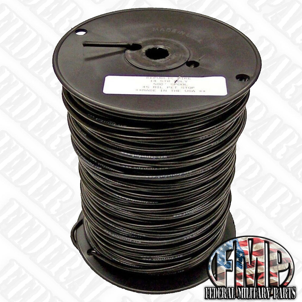 Prestolite military 14 gauge electrical wire roll - 25', 50', 100', 82 –  Federal Military Parts (763) 310-9340