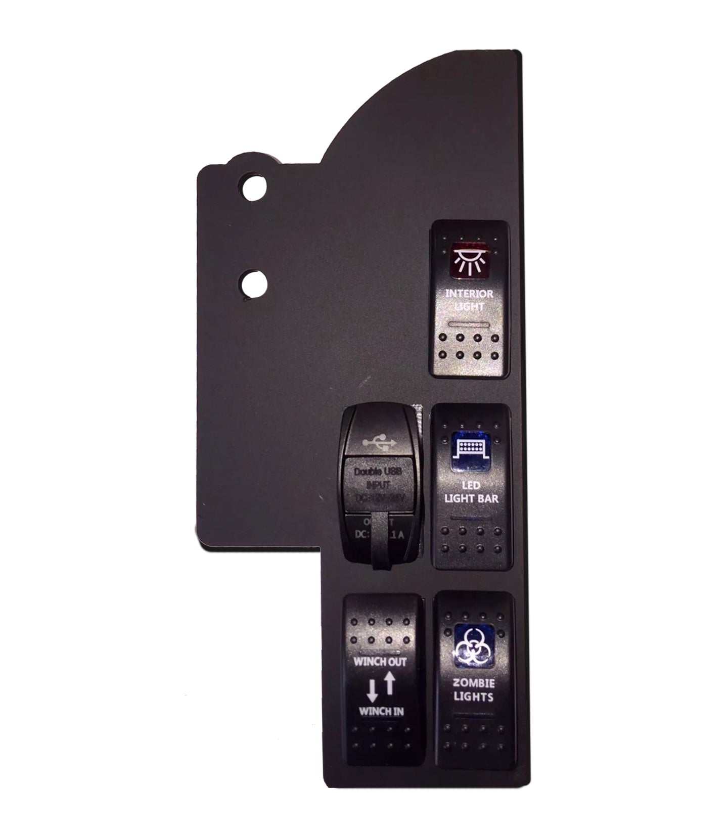 Lighted Rocker Switch Panel | Shelly Lighting