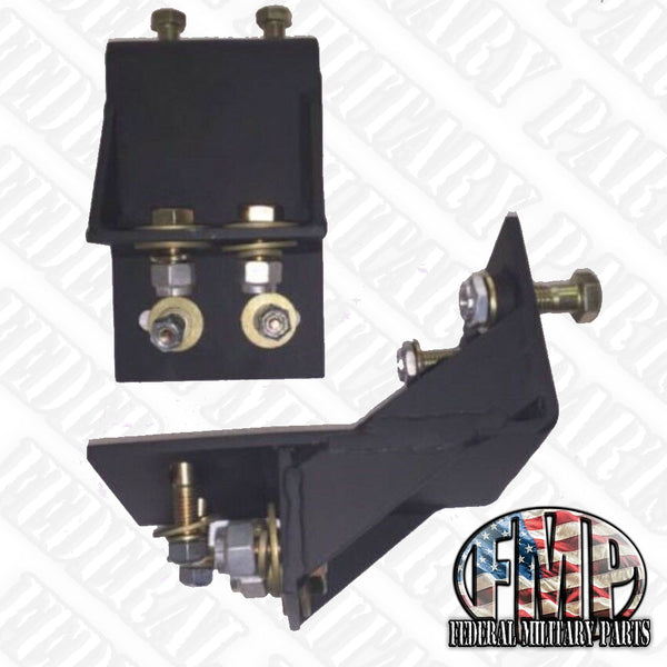 Brush Guard Mounting Bracket Pair. Standard (Medium Duty) Plus Hardwar