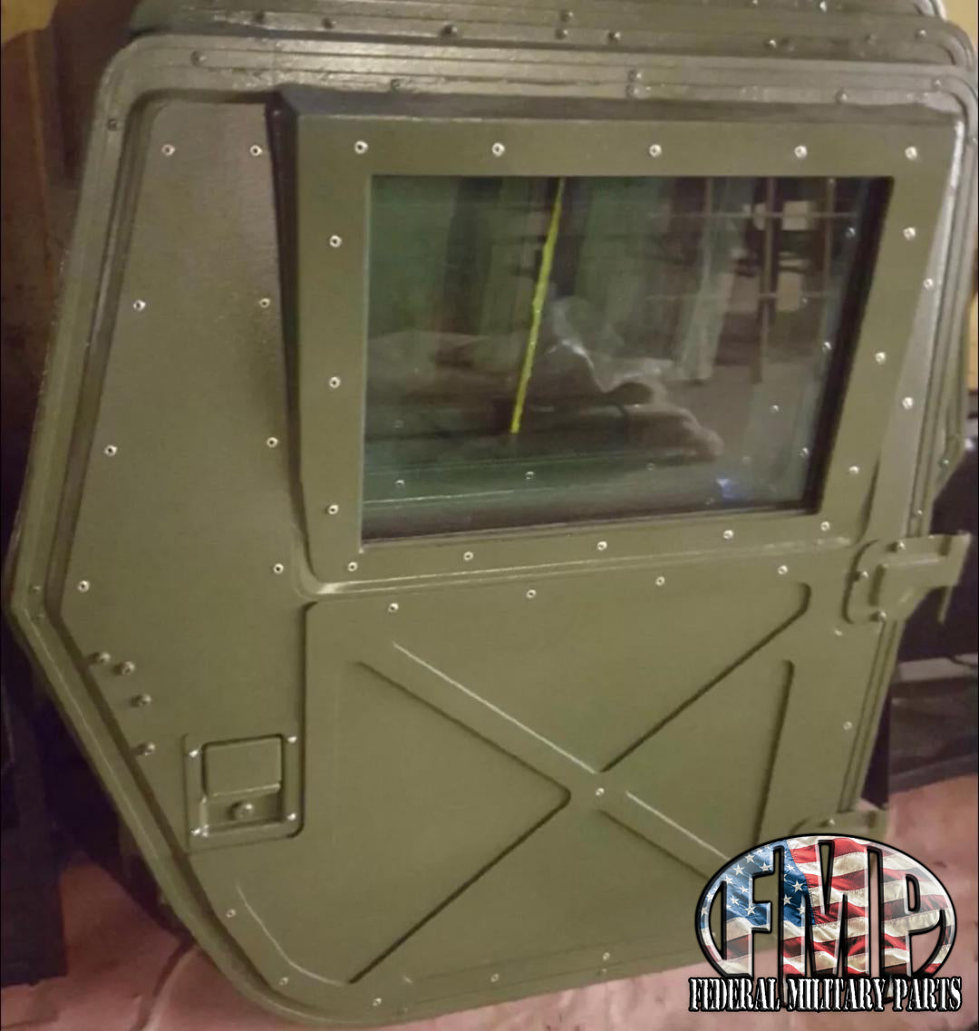 Tinted Green Windows, Set of 4, For Military Humvee X-Doors – Federal ...