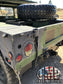 Militär Humvee Reservdäck Carrier Top Wheel Well Mount M998 H-1 Hummer