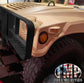 Luverne Brush Guard Military 3pc Screen Kit fits Humvee Military M998