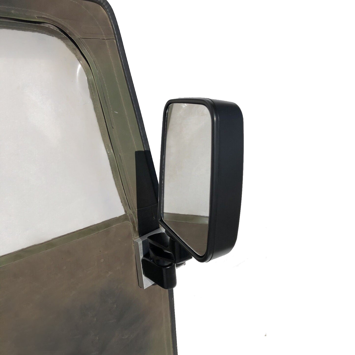 Adapter Plate Pair (No Mirrors) For Mounting 2 Mirrors On Canvas Soft Doors