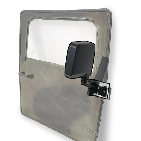 Adapterplattenpaar (keine Spiegel) zur Montage 2 Spiegel auf Leinwand-Soft-Türen