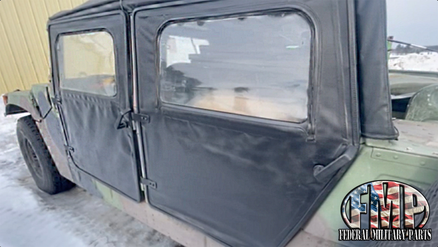 Black Canvas Spray Paint, for use on Soft Humvee Doors – Federal Military  Parts (763) 310-9340