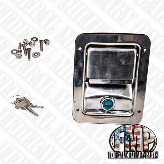 Låsning Slantback Handtag Interiör Framåt Hatch Latch M998 hmmwv