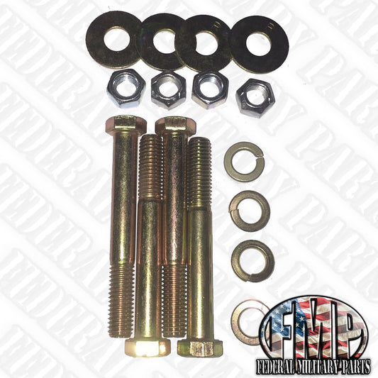 Kit d'installation Humvee Trailer Hitch Military M998 Tous Hitches - Montage GR8 16PC