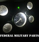 Militär Humvee Dash Bulb Clear Linsskydd + Gummitätningar + 2 färgade strecklampor - M998 HUMVEE 12339203-1