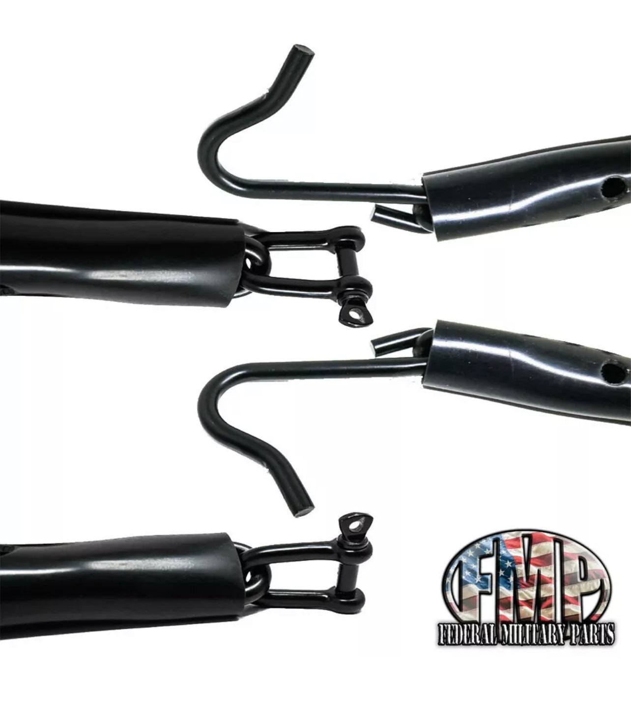 Humvee Chain Tailgate Chains for Military Humvee - Complete Kit includes hardware ...