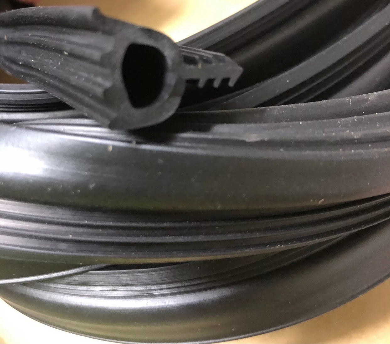 Military Humvee X-Door Seal Gasket Weather Stripping - 10' Length For M998 H1 Hummer HMMWV
