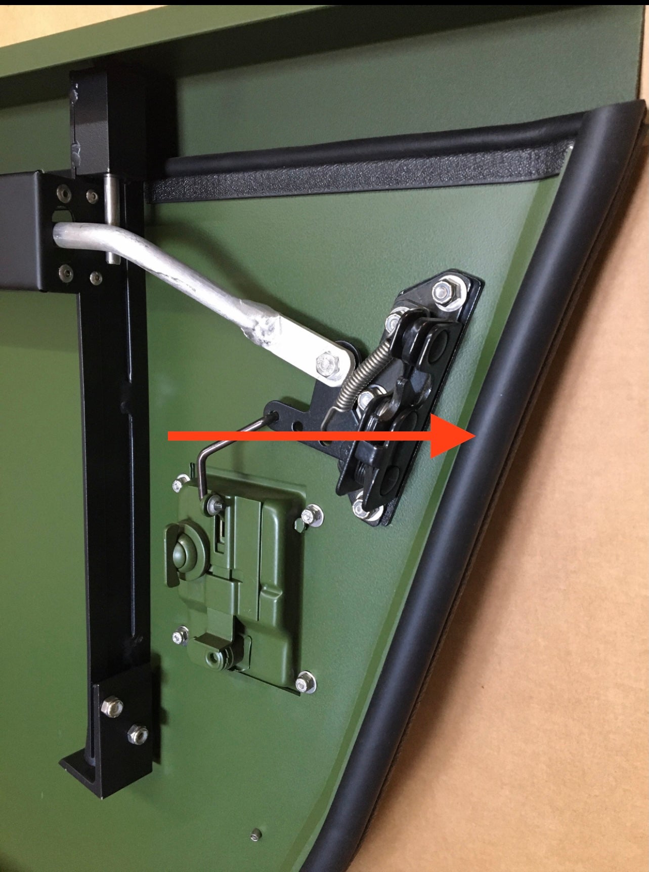 Trim Lok Perimeter Rubber Door Seal for X-Door Bulb Type Edge