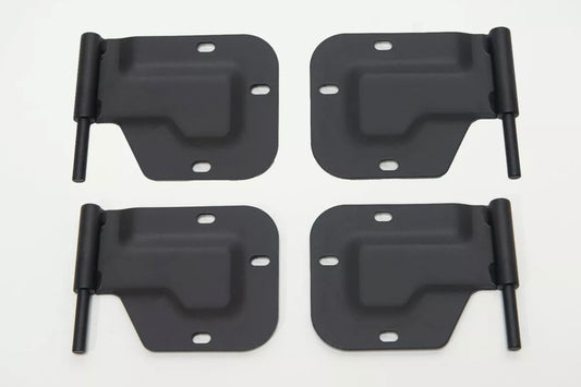 FIRST GENERATION DOOR HINGE (16 LEFT 16 RIGHT ) AND DOOR HANGER KIT - 32 EACH - COLOR CHOICE- FITS HUMVEE HARD DOORS