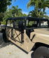 Removable Canvas Soft Top for Military Humvee 4-door in Black, Tan or Green