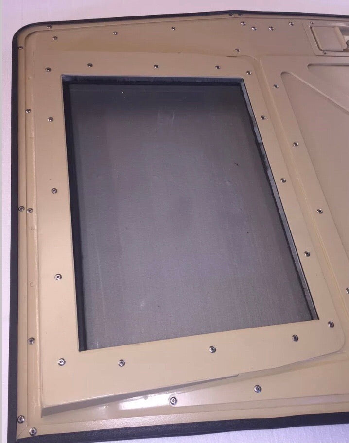 Window Upgrade for Humvee Hard Doors, Tinted or Bullet Resistant ...
