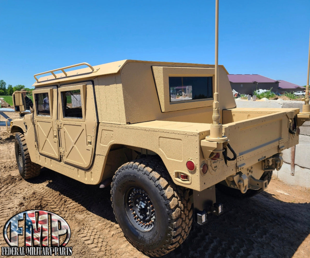 Roof Grab Rails Pair Only for 4-Man Military Humvee