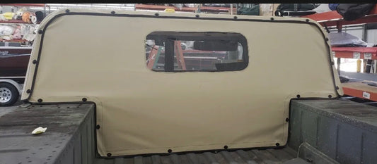 Canvas Curtain fits Military Humvee Seals Tightly Install or Remove in Minutes