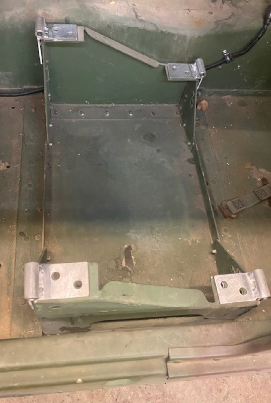 Seat Base, Driver’s Seat for Military Vehicles including Humvee