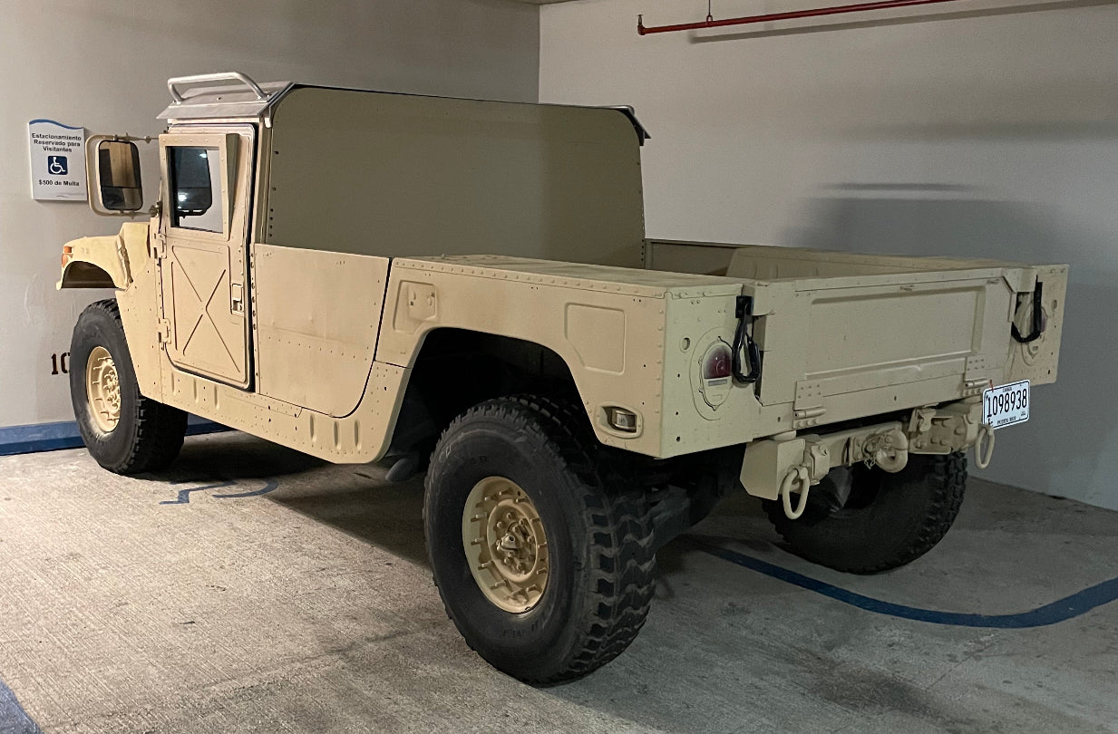 Complete 2-Man Hard Cab Kit For Military HUMVEE - 1/8