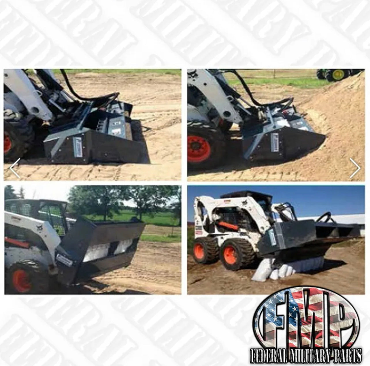 Sandbagging Machine - Skid Steer Mounted - 12 Bags At One Time - Sand ...