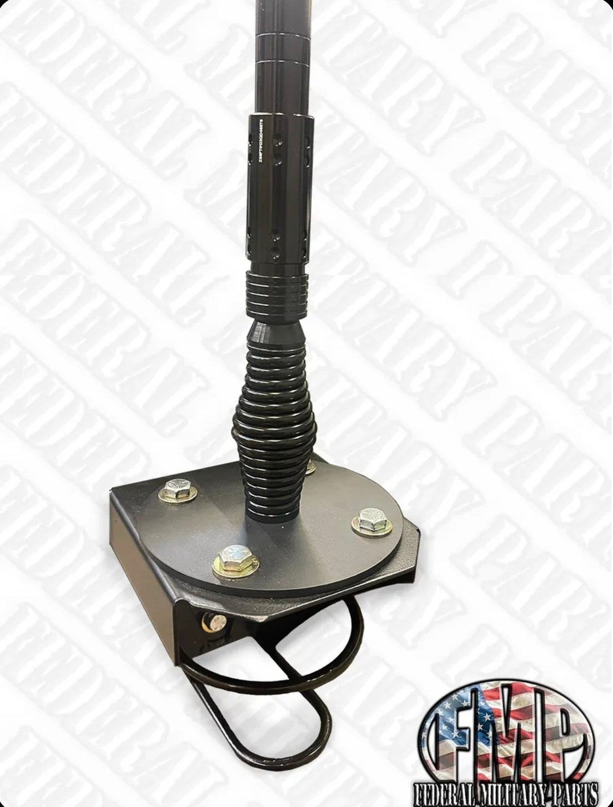 New Military Antenna, Base and Mounting Bracket Kit Not OEM Fits HUMVEE